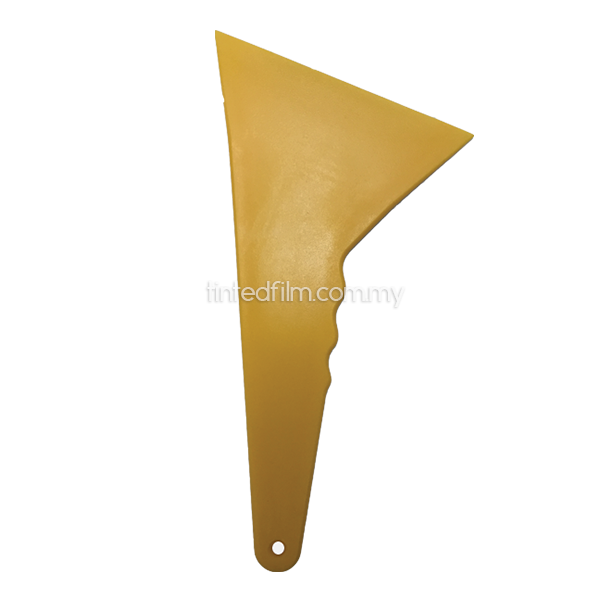 TRIANGLE SQUEEGEE (YELLOW) - MED - Window Film