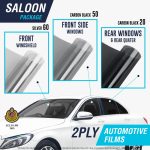 Salon car 2ply film