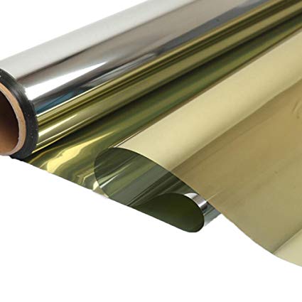 Gold Silver Reflective Film