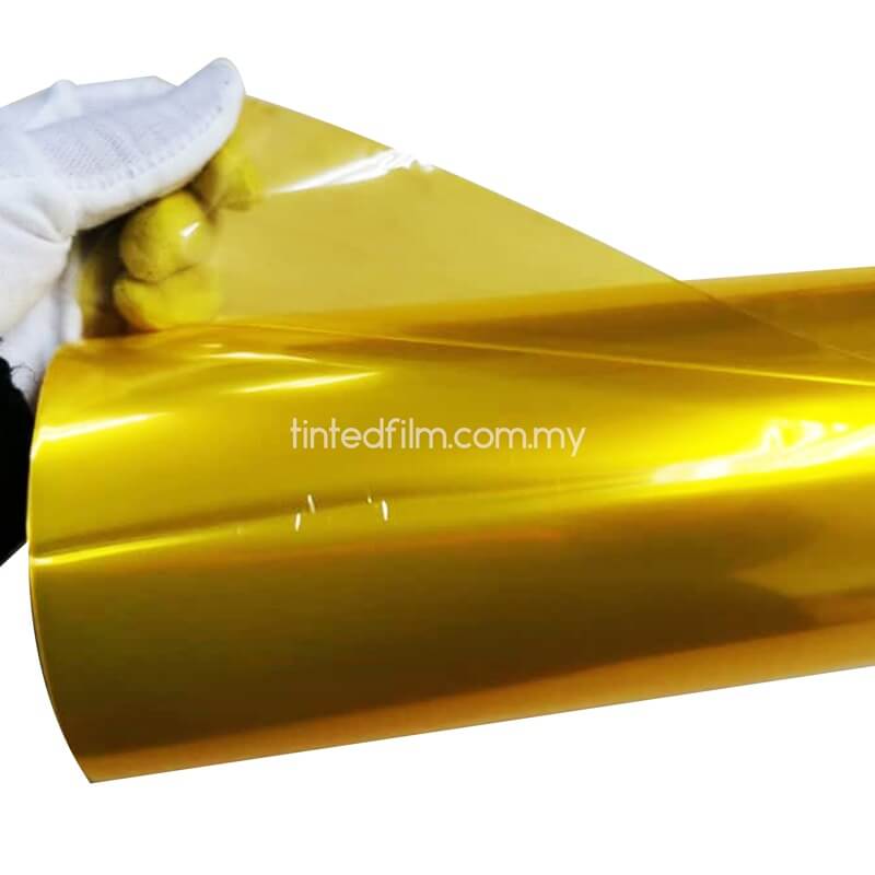 Yellow Headlamp Tinted Film