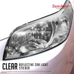 clear car head lamp