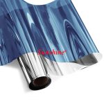 Blue Silver Tinted Film