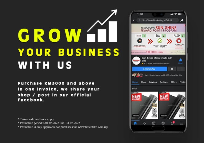 Grow your tinted business