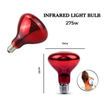 1PC 275W Infrared Heating Therapy Lamp Bulb