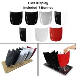 Steel Car Bonnet Display Model Set (1 SET 7 PCS CAR BONNET) Car Hood / Display Coating & PPF - Image 2