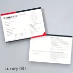 Professional Warranty Card for Tint Shop/ Car Tint Warranty Card (Standard Template) - Image 3