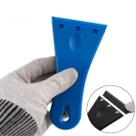 Plastic Scraper Glue Remover – Window Tinting Film Plastic Blade Scraper Knife Tool / Cleaning Scraper / Adhesive Remover + FREE 5pcs Blade - Image 4
