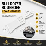 Bulldozer Squeegee Long Handle – Window Tint & Film Installation Tool