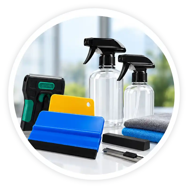 Window Tint Installation Tools