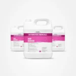 Three ULTRAFIX 5L PPF installation liquid bottles with pink product labels